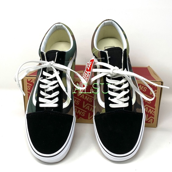 VANS Old Skool Woodland Camo Men’s Sneakers Canvas - Picture 6 of 11